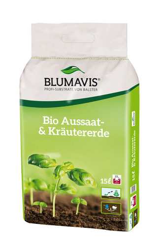 Blumavis Bio Aussaat- und Kräutererde