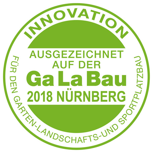 Ausgezeichnet auf der GaLa Bau 2018 Nürnberg